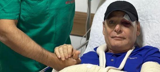 Crânio do prefeito Alex Testoni não foi afetado por queda de 4 metros, revela boletim médico