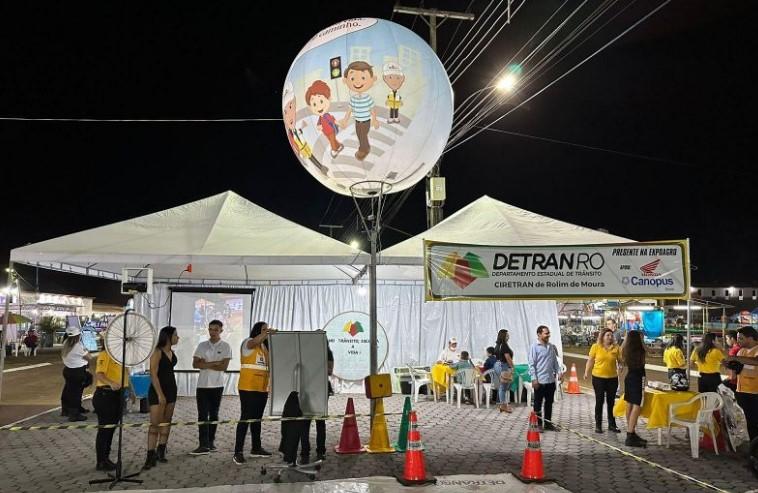 Detran Rondônia está presente na 34º expoagro