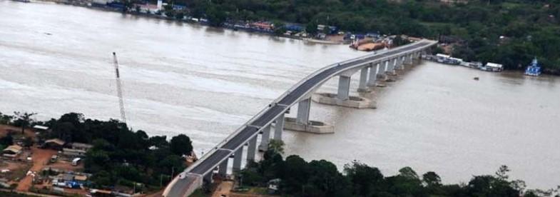 Projeto da obra da ponte binacional Brasil Bolívia é suspenso pelo Dnit