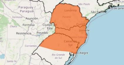 Brasil tem alerta para chuvas e temporais, mas temperaturas máximas seguem próximas dos 30°C