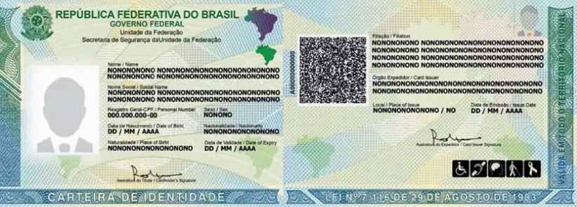 Carteira de Identidade Nacional pode ser viabilizada pelo Portal do Cidadão