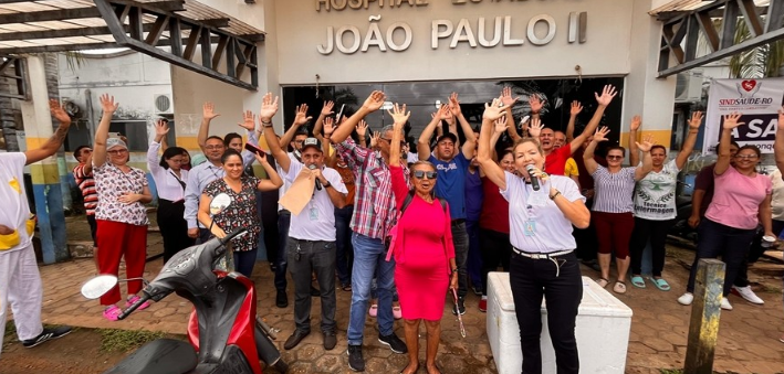 Servidores da saúde do estado iniciam greve nesta sexta-feira por tempo indeterminado