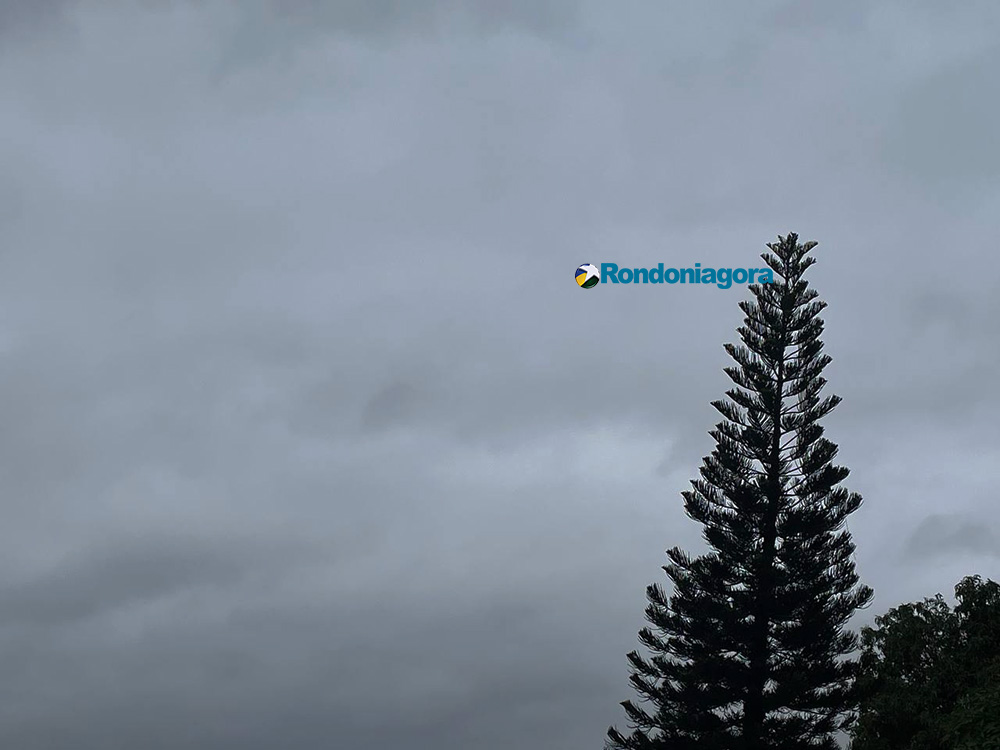 Frente fria muda clima em Rondônia nesta terça no centro e sul do estado, diz Sipam