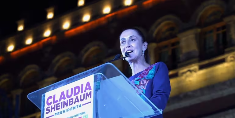 ‘Eu me tornarei a primeira mulher presidente do México’, diz Claudia Sheinbaum