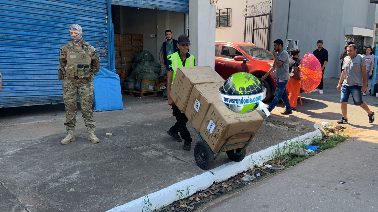 POLÍCIASEM NOTAS: Operação entre PRF, Receita Federal e Exército apreende produtos contrabandeados em Porto Velho