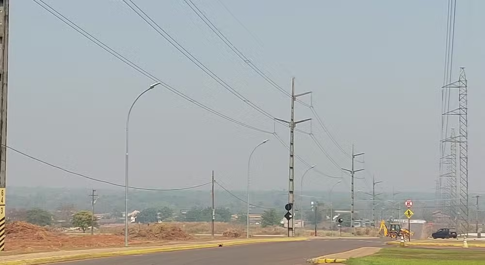 Fumaça de queimadas faz voo com destino a Rondônia retornar para Cuiabá